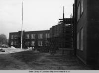 DeRidder High School Construction in 1941