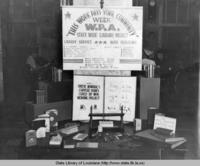 Exhibition at Shreve Memorial Library in Shreveport Louisiana in 1940