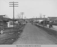 Town site of Vidalia Louisiana before construction of new site in the 1930s