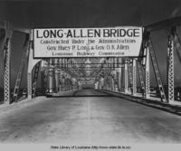 Long-Allen Bridge spanning the Red River in Shreveport Louisiana