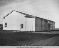 New gymnasium and community center in Carencro Louisiana in 1936
