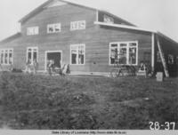 Livestock Exhibition Building in Lafayette Louisiana in the 1930s