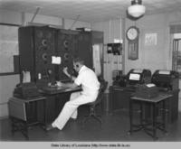 CAA two way communication station in Lake Charles Louisiana in 1940