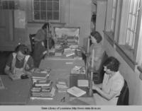 Bookbinding project in Shreveport Louisiana in 1940