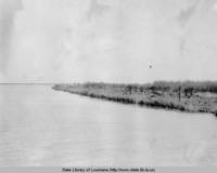 Passe a Loutre new land at the mouth of the Mississippi River in the 1930s