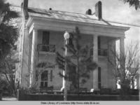 Dietlien Home on Main street in Opelousas Louisiana in the 1930s
