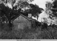 Slave quarters in Violet Louisiana in the 1930s