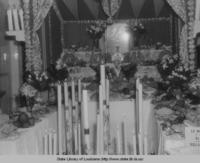 Saint Josephs Altar in New Orleans Louisiana in 1942