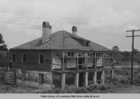 Abandoned home near Destrehan Louisiana circa 1940
