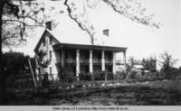 H. Prescott home in Washington Louisiana in the 1930s