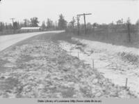 Columbia-Grayson Highway built by the WPA in Caldwell Parish in 1941