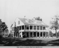 Ramsay Plantation in Pointe Coupee Parish in the 1930s
