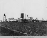Godchaux Sugar manufacturing and refining plant in Reserve Louisiana in the 1930s
