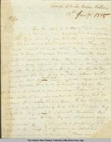 Letter, Major John Reid, Camp 4 Miles below Orleans [La.], to Major Abram Maury, near Franklin Town, Tenn.