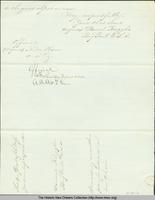 Letter, Brigadier General Daniel Ruggles to General Samuel Cooper