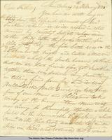 Letter, [Private William B.] Fort, New Orleans, La., to "Dear Father" [Major Abraham Fort], Poughkeepsie, State of New-York