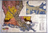 Louisiana State Board of Agriculture and Immigration's map of Louisiana