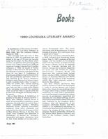 Article:  1980 Louisiana Literary Award