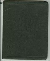 New Orleans College of Oratory notebook
