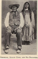 Geronimo, Apache chief, and his daughter