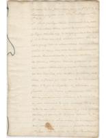 Francisco Bouligny memorandum, 1776 September 1.
