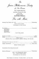 1972-10-14 Junior Philharmonic Society of New Orleans concert program