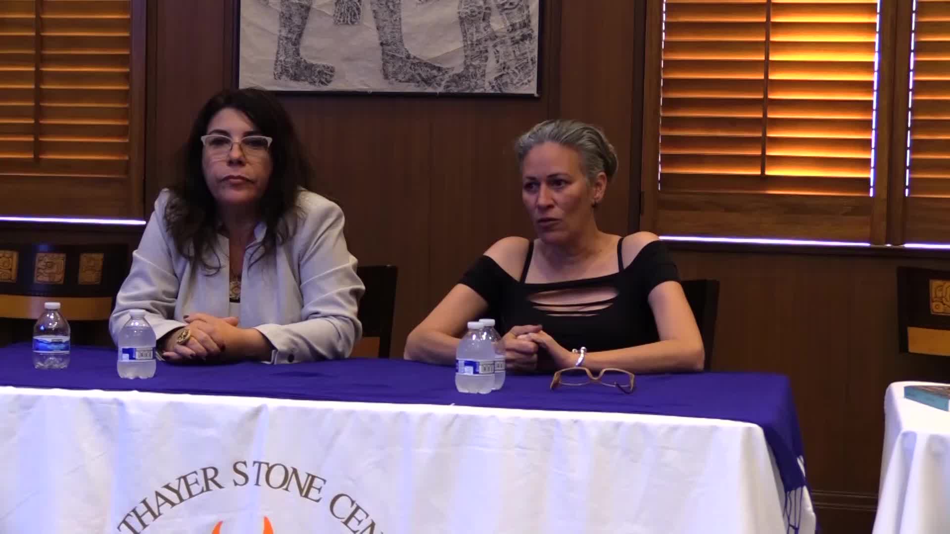 Presentation by Zayra Taranto and Mayda Colón about Trabalis Press (Puerto Rico)