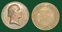 Andreas Liber, Baro [Baron] de Stifft commemorative bronze medal by Josef Daniel Boehm, 1834: 