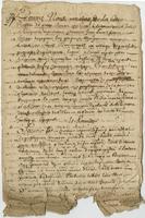 Agreement to pay inheritance fees to the Seigneurie du Chastel, parish of Quilbignon, [France]