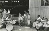 Papa Celestin's Original Tuxedo Orchestra on Delta Line steamer