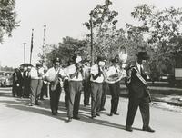 Eureka Brass Band at an Algiers funeral