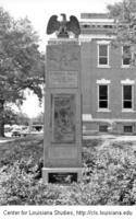 War memorial, Beauregard Parish Courthouse, 1996.
