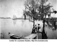Lake Arthur, Louisiana, ca. 1900.