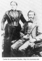Maria Regina Tellers and Christian Joseph Hensgens at the time of their wedding.