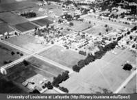 Aerial view of campus, 1925 or 1926