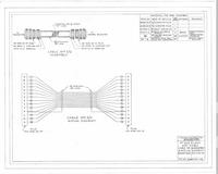 Arc radio cable WM 3/u assembly & wiring diagram