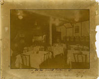 Interior view, restaurant, Buck Town, Jefferson Parish, ca. 1926