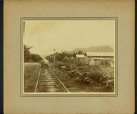 Railroad and facilities of the Cuyamel Fruit Company, Honduras.