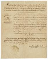 William T. Johnson and family papers. Legal and financial documents. Folder 01-13, 1842-1856.