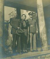 Claire Chennault, Chiang Kai-Shek, and Mme. Chiang