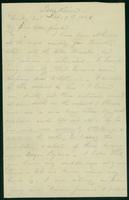 Letter from Francis Palms to Henrietta Lauzin, 1864 Feb. 07