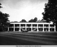 Exterior view of the Pentagon Barracks in Baton Rouge Louisiana circa 1960