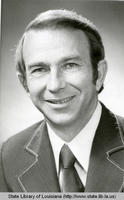 Portrait of Louisiana Senator Charles C. Barnham in 1976