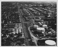 Aerial View of Exxon Chemical Company in Baton Rouge, early 1960s